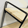 Nicho Prateleira Pinus 25 Cm X 90 Cm - Super Luxo C/suporte Preto - 4