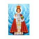 Ver imagem 2 de Placa Decorativa Mdf Menino Jesus de Praga Tamanho 20x27cm