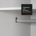Ver imagem 6 de Guarda Roupa Casal Madesa Zurique 3 Portas de Correr
