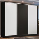 Ver imagem 7 de Guarda Roupa Casal Madesa Zurique 3 Portas de Correr