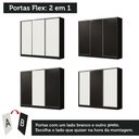 Ver imagem 5 de Guarda Roupa Casal Madesa Zurique 3 Portas de Correr