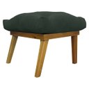 Ver imagem 1 de Puff Decorativo Retangular para Sala Penteadeira Marty Linho