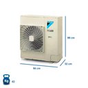 Ver imagem 7 de Ar Condicionado Cassete Daikin Sky Air 30000 Btus Quente e Frio 220v