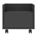 Ver imagem 6 de Gabinete Armário Banheiro 40 cm com Rodízios Multimóveis MP5035 Preto