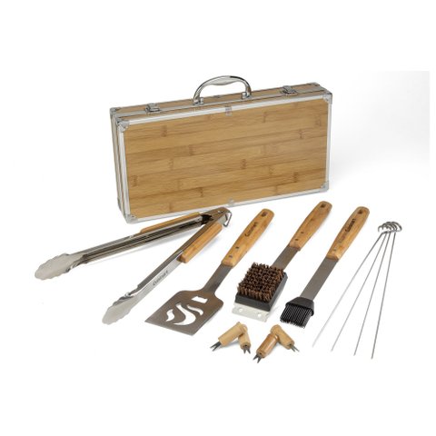 Cuisinart Kit de Ferramentas para Churrasco em Bambu 13 Peças