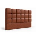 Ver imagem 5 de Cabeceira Cama Box King 193cm Estofada Bouclé Boss:Marrom