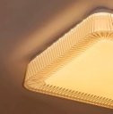 Ver imagem 3 de Lustre Plafon Led Áries 12w 28x28 Céu Estrelado 3000k Bivolt