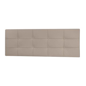 Cabeceira Painel Queen 1,60m Roma Corano - Pallazio Cor Bege