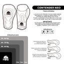 Ver imagem 2 de Luva de Boxe Mks Contender Neo - Preto e Laranja - 16 Oz