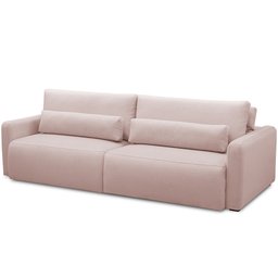 Sofá Retrátil Reclinável para Sala de Estar Living 210cm Sevilha F04 Veludo Rosê - Lyam Decor - 6