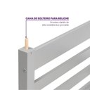 Ver imagem 7 de Beliche Multifuncional Elos 3 em 1 Flexível Casatema MadeiraOriginals Gray