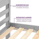 Ver mais imagens de Beliche Multifuncional Elos 3 em 1 Flexível Casatema MadeiraOriginals Gray