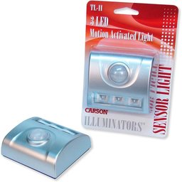 Luminária com 3 Leds e Sensor de Movimento a Pilha Carson - 4