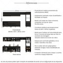 Ver imagem 3 de Cozinha Modulada Completa 357cm 6 Pçs com Balcão para Cooktop Veneza Multimóveis MP2272
