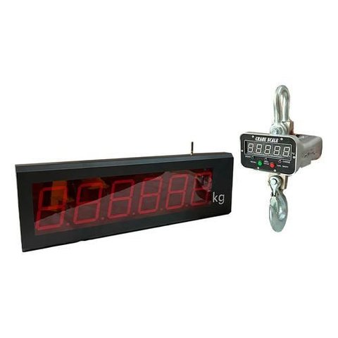Balança de Grua Digital - 1 Tonelada com Display Eletrônico