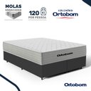 Ver imagem 2 de Cama Box com Colchão de Mola Ensacada Ortobom Plenno Queen