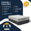 Ver imagem 4 de Cama Box com Colchão de Mola Ensacada Ortobom Plenno Queen
