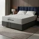 Ver imagem 4 de Cama Box + Colchão de Mola Ensacada Ortobom Plenno Queen
