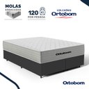 Ver imagem 2 de Cama Box com Colchão de Mola Ensacada Ortobom Plenno Queen