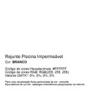 Ver imagem 2 de Rejunte Piscina Impermeável Cor Branco 1kg