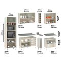 Ver imagem 3 de Cozinha Completa 7 Peças com Tampo Lis Luciane Móveis