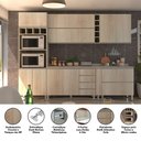 Ver imagem 4 de Cozinha Completa 7 Peças com Tampo Lis Luciane Móveis