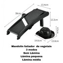Ver imagem 6 de Mandolin Cortador Fatiador Profissional Lâmina Regulável