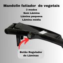 Ver imagem 4 de Mandolin Cortador Fatiador Profissional Lâmina Regulável