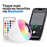 Lâmpada Led Bulb Musical Rgb Bivolt com Bluetooth e Controle de Luz e Som - 3
