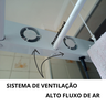 Secadora de Roupas Ar Frio Varal De Teto Elétrico - BIVOLT - 4