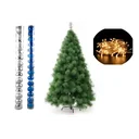Ver imagem 1 de Arvore de Natal Pinheiro 1,2 Metros 90 Galhos com Enfeites