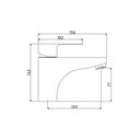 Ver imagem 2 de Misturador Monocomando para Lavatório Baixo - Ônix Escovado -led