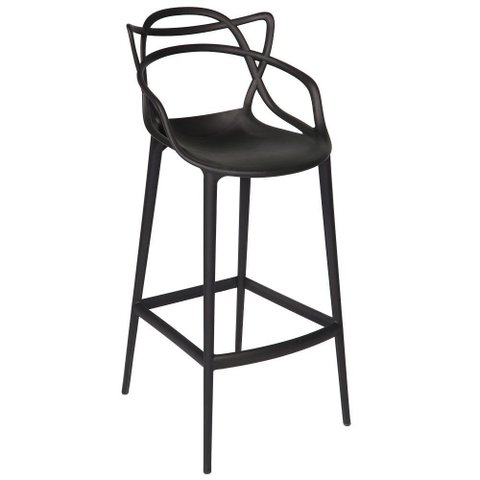 Banqueta Médias Masters Allegra - 66 cm - Preto