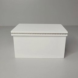 Caixa Personalizadas para Duas Canecas com Strass (18x12x10,5) Branco - 3