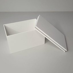 Caixa Personalizadas para Duas Canecas com Strass (18x12x10,5) Branco - 5