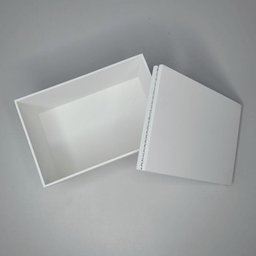 Caixa Personalizadas para Duas Canecas com Strass (18x12x10,5) Branco - 4