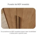 Ver imagem 6 de Guarda Roupa Casal New Messina e Cômoda Seul Cumaru 23 - Novo Horizonte