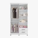 Ver imagem 2 de Guarda-Roupa Infantil Petit Dubai - 4 Portas 2 Gaveta Branco
