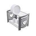 Ver imagem 1 de Escorredor de Louça com Laterais em Coração - Stolf Cinza