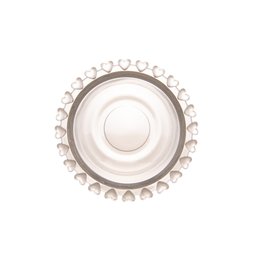 Açucareiro de Cristal Com Colher Coração Transparente Lyor - 4