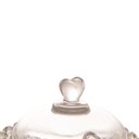 Ver imagem 2 de Açucareiro de Cristal Com Colher Coração Transparente Lyor