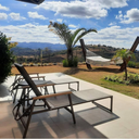 Ver imagem 4 de Espreguiçadeira para Piscina Amélia Tela Sling e Alumínio Nossakasa Móveis