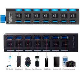 Hub Usb 3.0 Extensor 7 Portas Multi Led Indicador Lt-h007 - 6