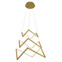 Ver imagem 4 de Pendente Avila Ouro Fosco 50cm LED 92W 2700K ZR093 Starlux ST2561