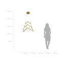 Ver imagem 7 de Pendente Avila Ouro Fosco 50cm LED 92W 2700K ZR093 Starlux ST2561