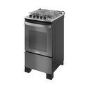 Ver imagem 2 de Fogão 4 Bocas a Gás Itatiaia Itachef com Acendimento Automático e Forno 58l Cor Reflecta Fumê