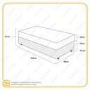 Ver imagem 3 de Cama Box Solteiro King + Colchão de molas - Anjos - Classic Superlastic 96cm