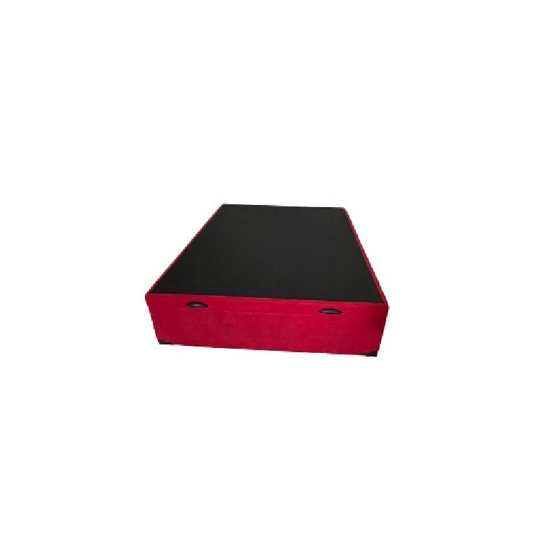 Cama Box Baú Casal Suede Vermelho Cama Box Baú Casal Suede Vermelho
