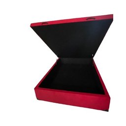 Cama Box Baú Casal Suede Vermelho - 2