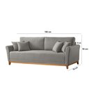 Ver imagem 2 de Sofá Fixo Brasil 160 Cm com Braço 10 Cm Meu Sofá Online